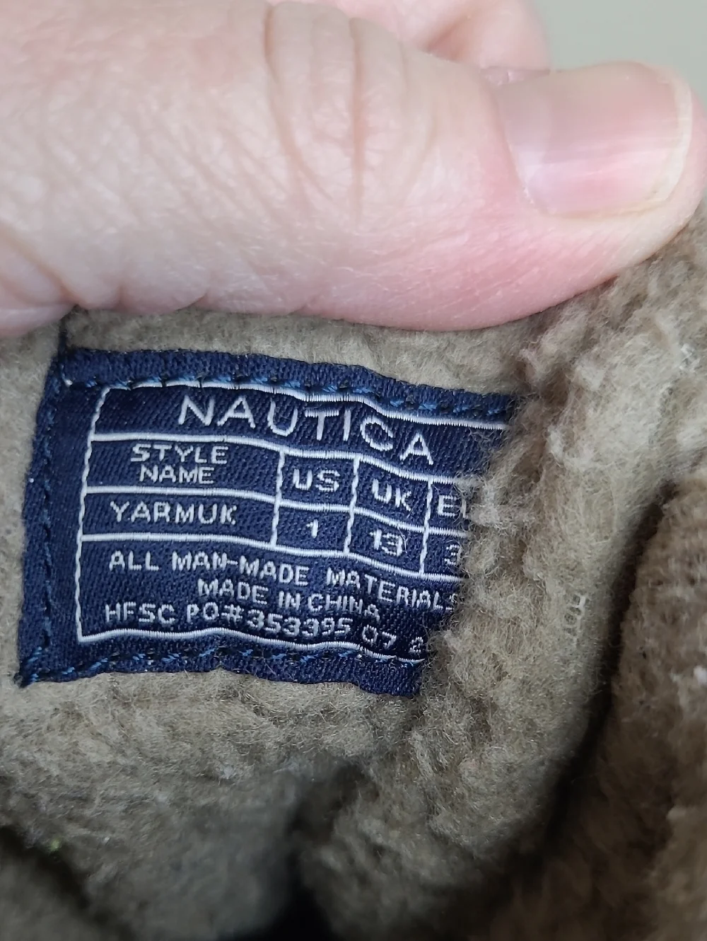 Nautica Brown & Navy Blue YARMUK Snow/Water Boots size 1
